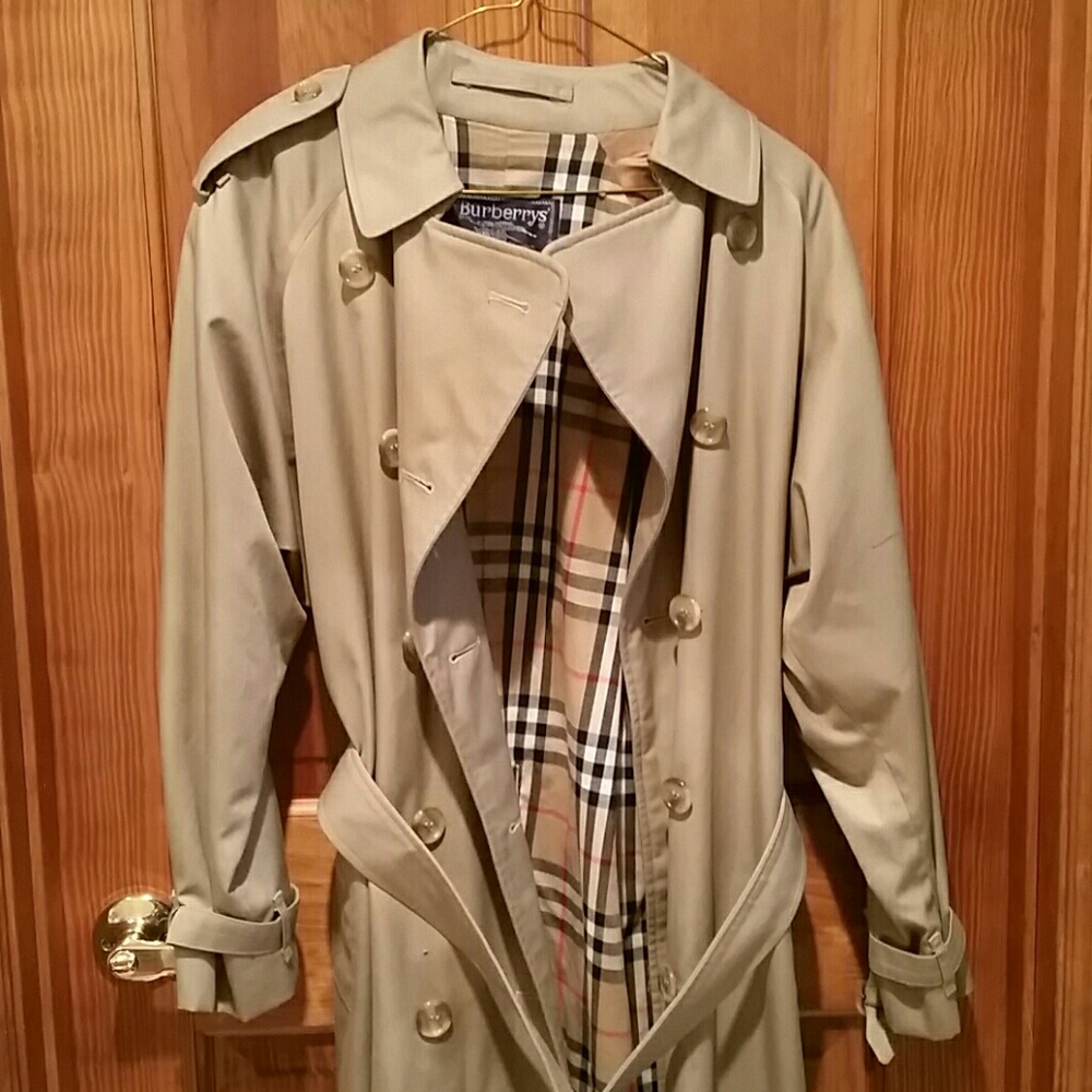 Vintage Tan Burberry Trench Coat